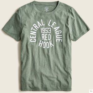 New! J Crew Vintage cotton "Red Hook" T-shirt